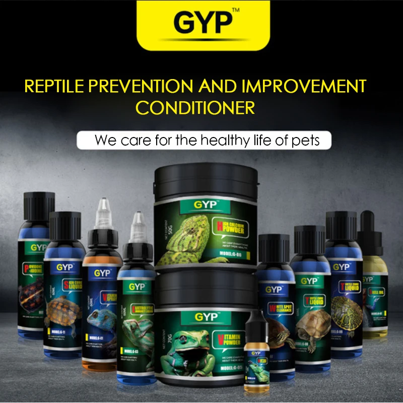 Reptile Chameleon Dragon\'s Mane Lion Tortoise Gecko Growth Enhancement Multi-vitamin Supplement Nutritional Resistance