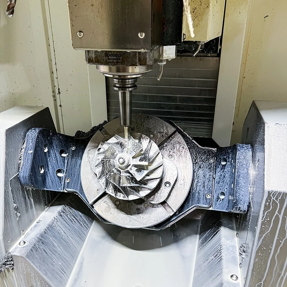 High Precision VMC 5-Axis Vertical Hining Center U220T CNC Milg Drilg Tapping Hine With Built-In Tilt Rotary Table