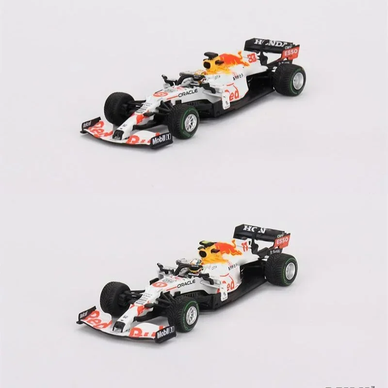 RB16B แข่ง RB F1มินิ GT 1:64 2021สีขาว GP ตุรกี #33สูงสุด/#11 S .perez รถรุ่น