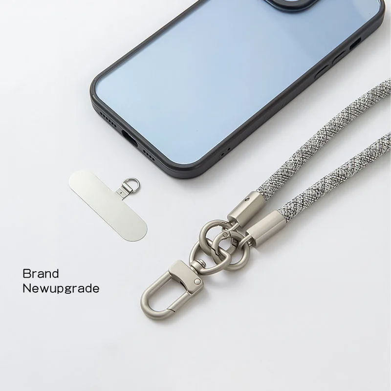 Long Crossbody Cell Phone Lanyard Neck Strap Anti Loss Short Wrist Strap Cordon Telephone Accessories Key Chain Shoulder Cord