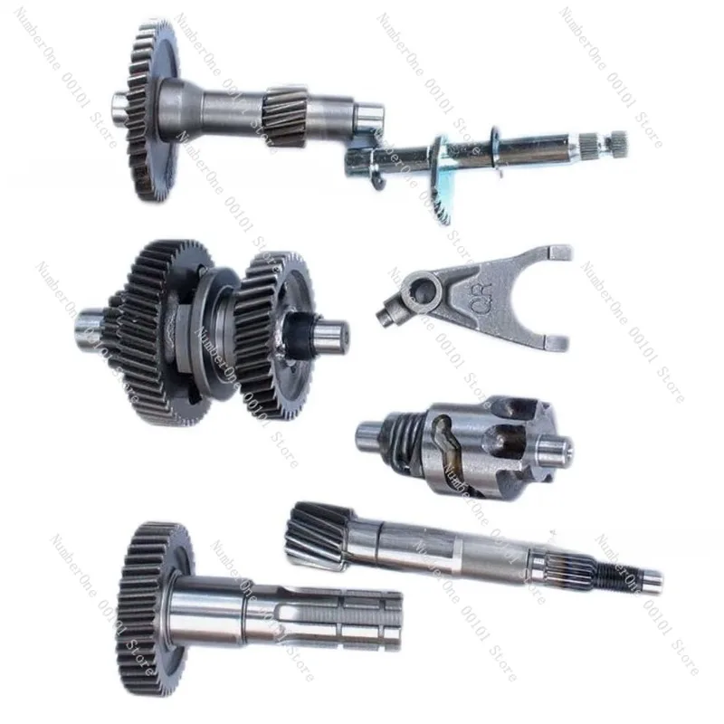 Complete Engine Parts Set for ATVs and Go-Karts, GY6 Golden Wave Model, 150-200-300 Gears with Built-In Reverse