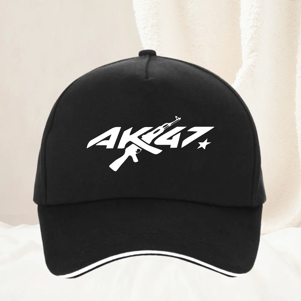 

AK47 Gun Unisex Baseball Cap Tactical Shooting Hats Vintage Outdoor Adjustable adventure hat All Seasons Travel Gift Headwear