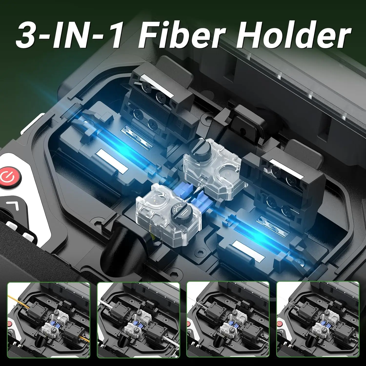 Optical Fiber Fusion Splicer Komshine Classic FX39 Core Alignment Six Motors Welding Machine Empalmadora de Fiber Optical
