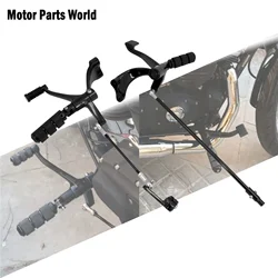Motorcycle Black Forward Controls Complete Kit FootPegs Levers Linkages For Harley Sportster XL 48 883 1200 SuperLow 2004-2022