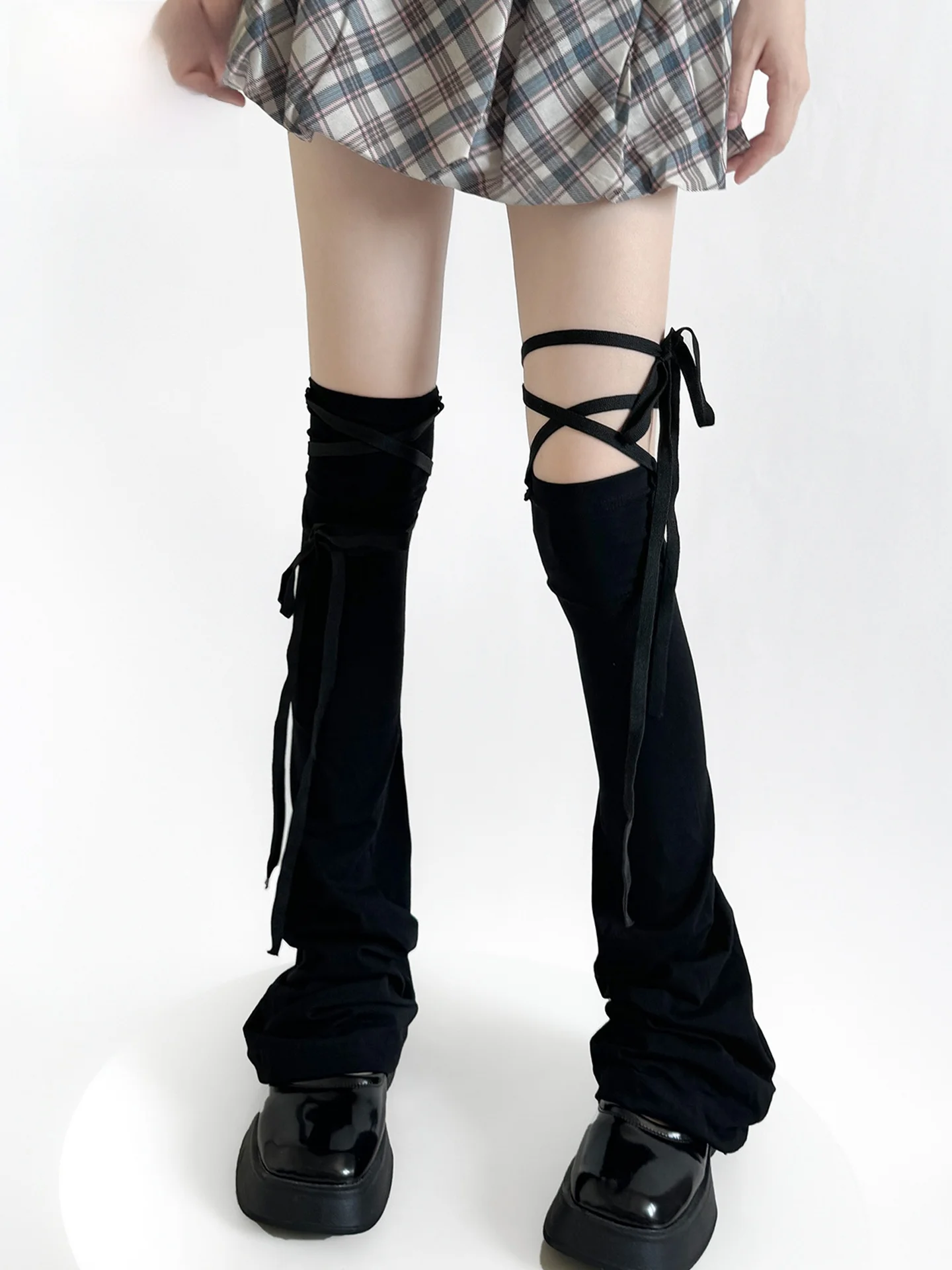 

Горячие девушки до колена из смеси хлопка Bell-bot Sos Pure Color Утягивающие леггинсы Bla длиной выше колена a Beau