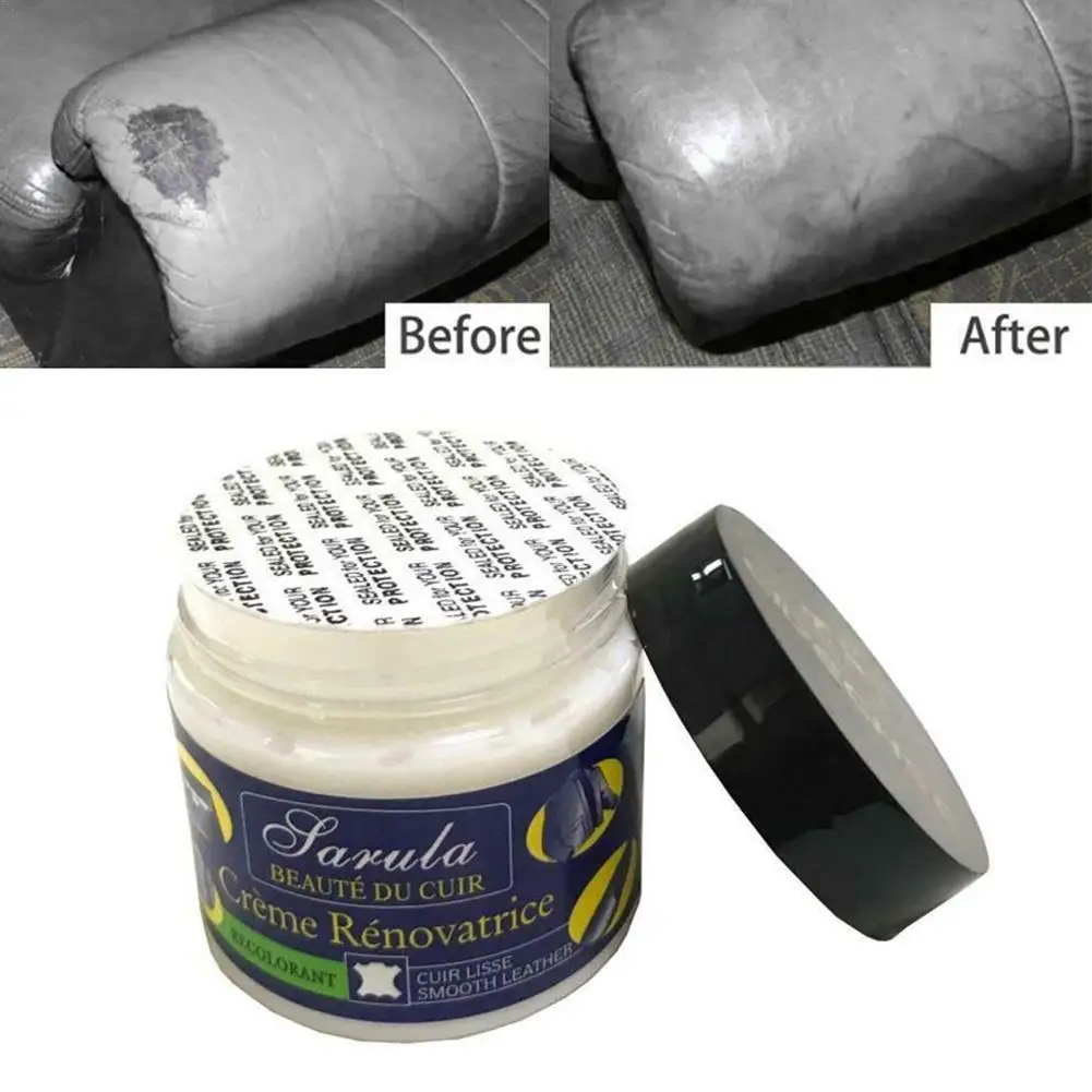 

Multifunction Car Leather Repair Cream Vinyl Repair Filler Compound for Leather Sofa Coat Restoration Cracks for Car Seat Holes