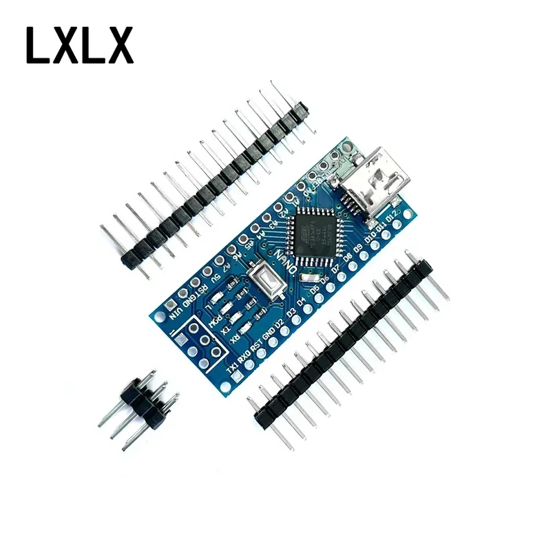 Scheda di sviluppo ATMEGA168P 1 pz compatibile con Arduino Nano V3 CH340 versione migliorata