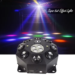 NEW Disco Super 5in1 Effect Light RG Laser Bee Eye Light DMX512 Party Beam Strobe For Banquet Indoor Bar DJ Outdoor Performance