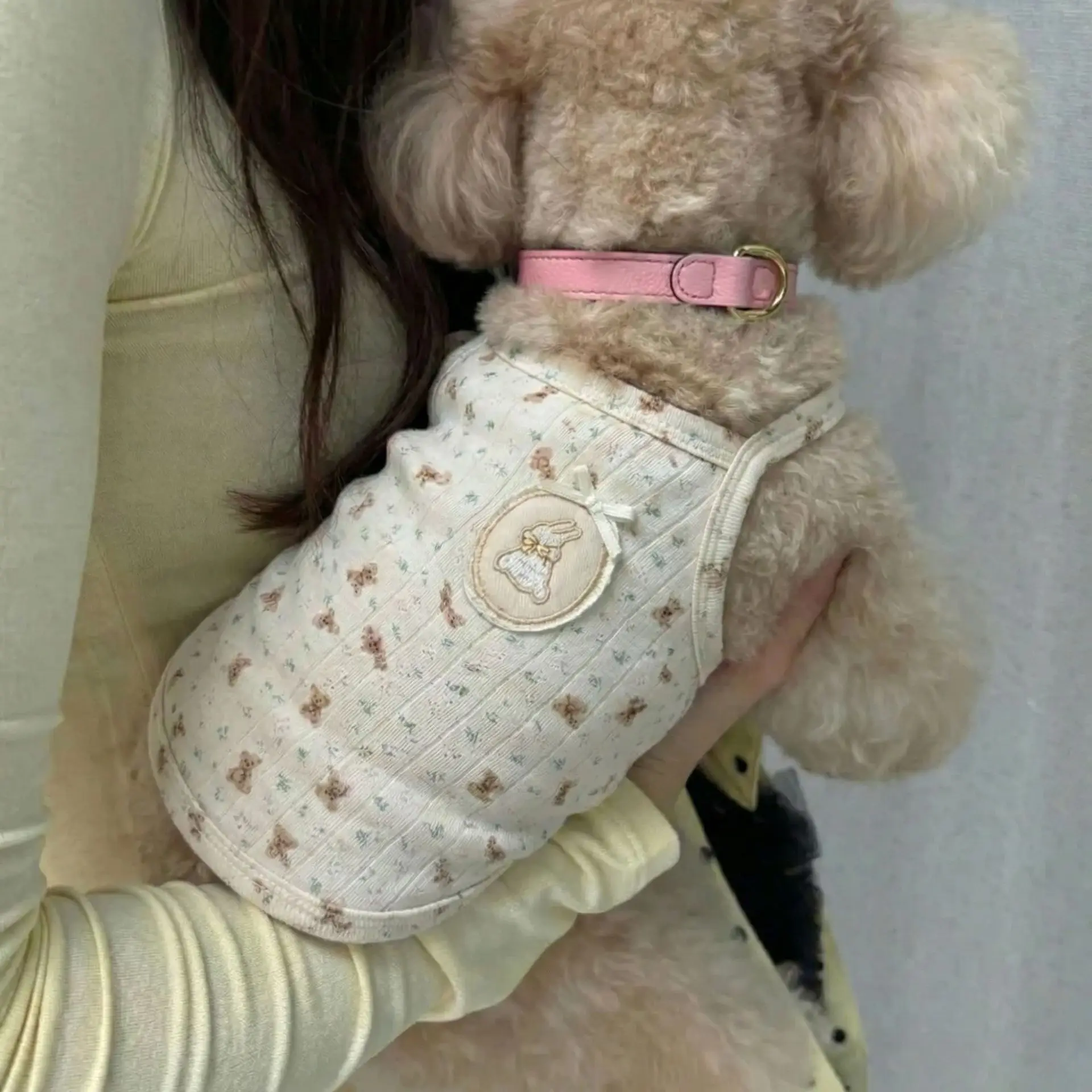 Chaleco refrigerante floral con tirantes para perro, primavera/verano - imagen 5