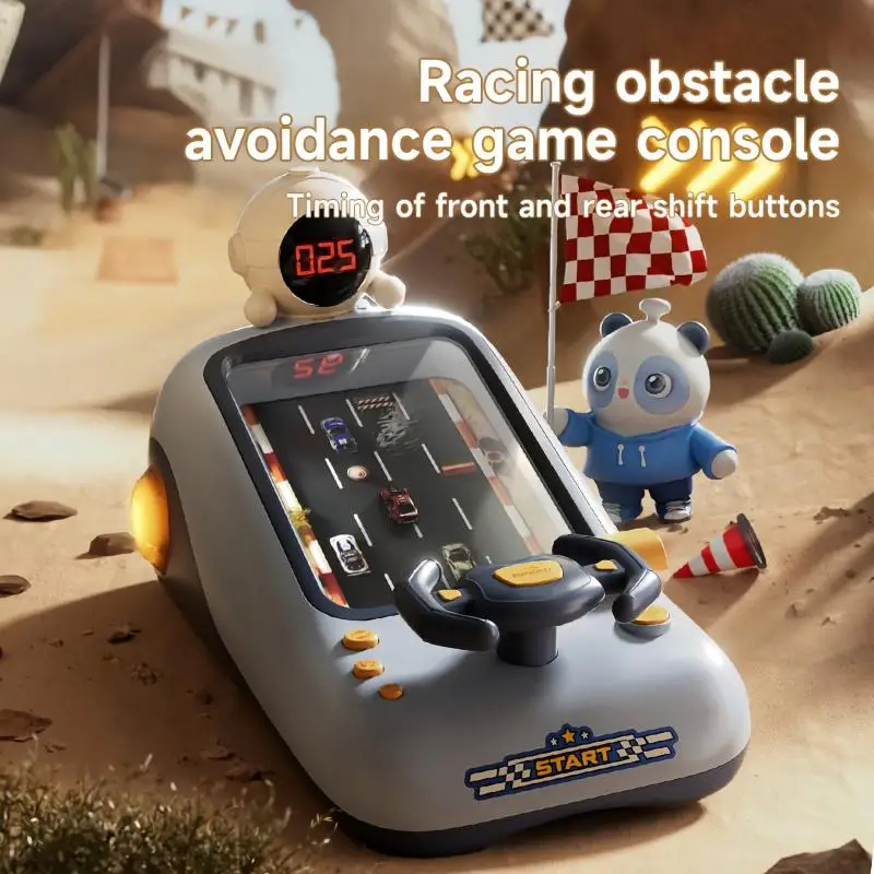Children's Racing Challenge Adventure Toy Car Steering Wheel Control Racing Simulation Driving Rich Early Education Content