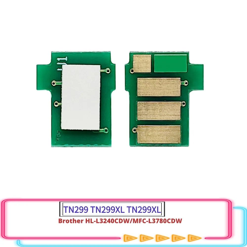 TN299 TN299XL Toner Chip For Brother HL-L3240CDW/MFC-L3780CDW Printer Color K/C/M/Y 1.2k 3k 2.3k 4.5k 4k Hot Sale