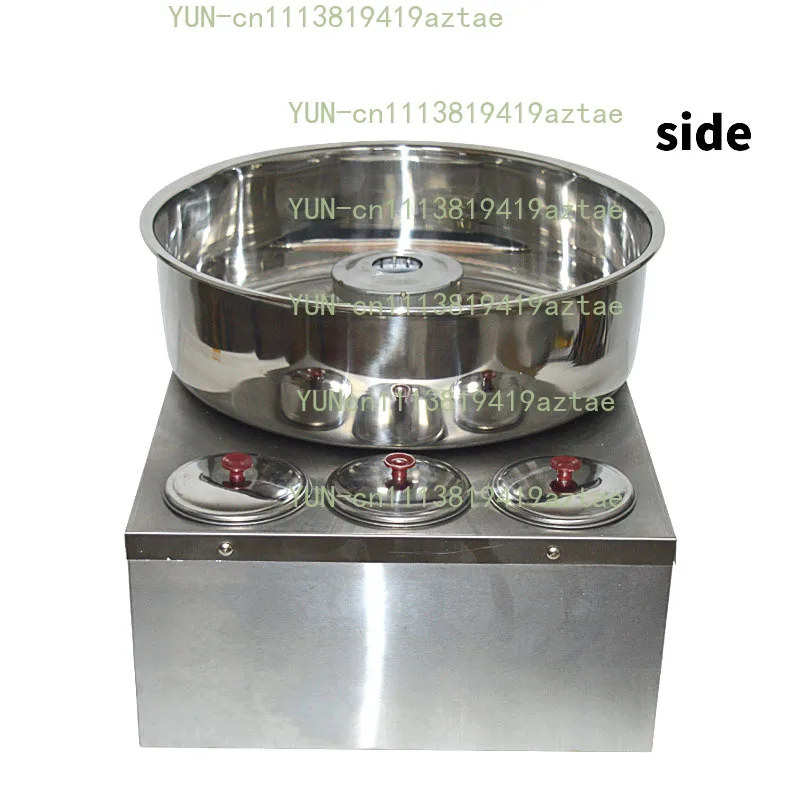 Commercial Stainless Steel gas cotton candy maker DIY candyfloss machine fancy brushed cotton candy machine 1pc