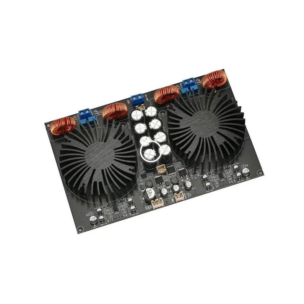 TPA3255 Digital Class D Dual-Core High Power 2.0 Amplifier Board (Heatsink Model) 600W+600W