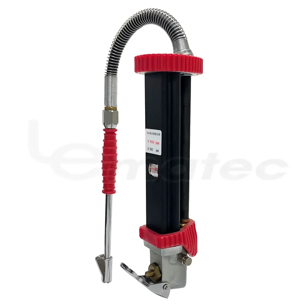 Tire inflation Gun Tire Pressure Gauge With Heavy Duty Tyre Inflator Deflator