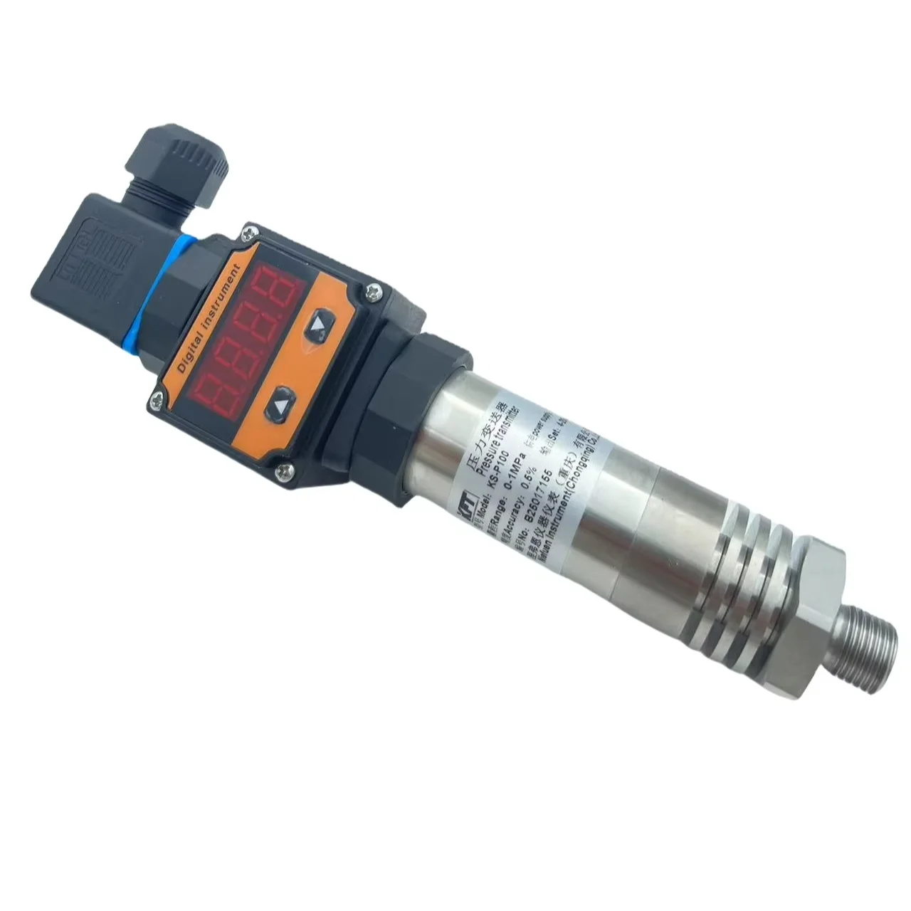 지능형 4-20mA 입력 공기 가스 유량계 총계계 세컨더리 미터 압력 트랜스미터 온도 보정 디스플레이 포함