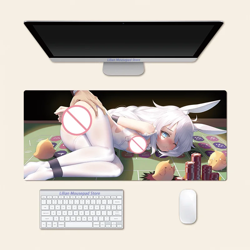 

Le Malin Azur Lane Anime Large Mouse Pad PlayMat Office Mousepad Game Creative Desk Gaming Mat