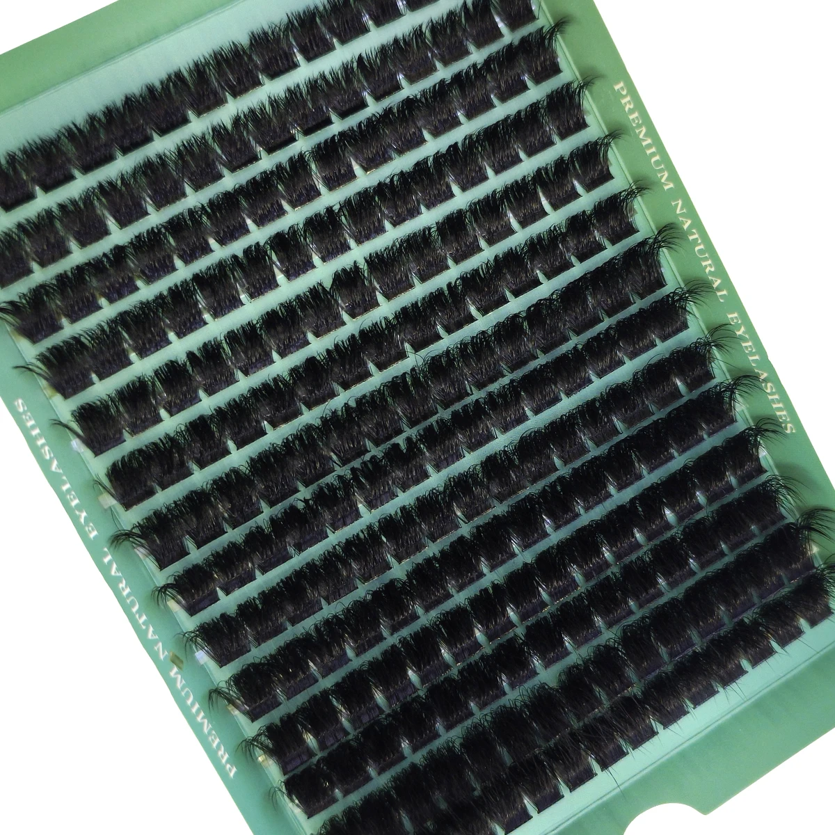 60D-300D 8D pestañas esponjosas DIY en racimo 8-20mm extensión de pestañas mixtas 0,07mm ruso D rizo pestañas gruesas y reutilizables dramáticas