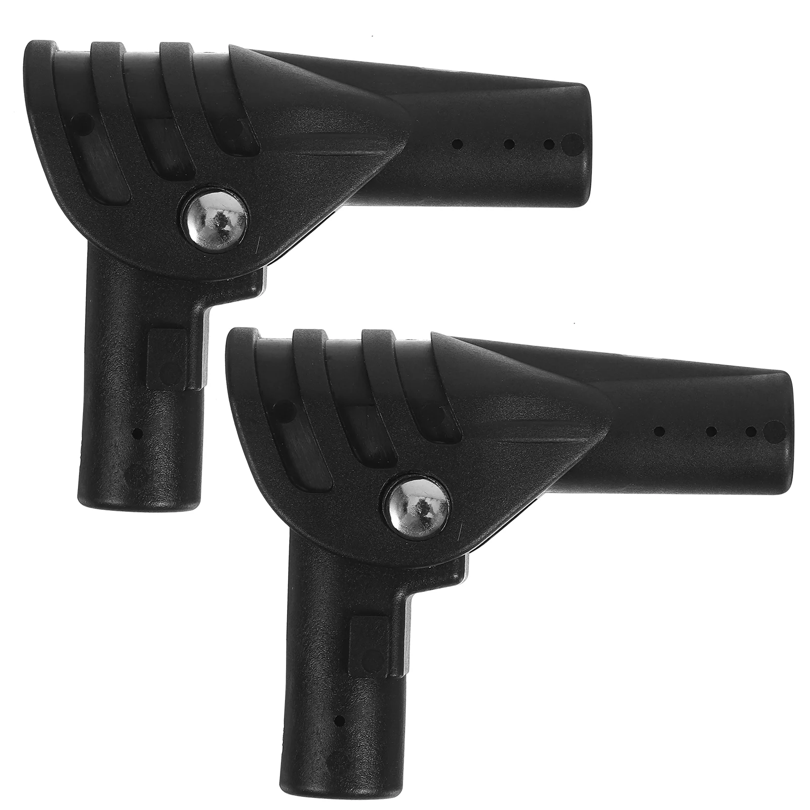 2 Pcs Tent Joints Connector Portable Support Rod Adapter Folding Automatic Repair Parts Accessories Supplies DIY for