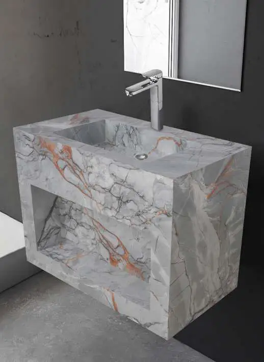 

From Indian Manufacturer and Supplier High On Demand 800X500X600 mm Glossy finishing Porcelain Wall Hanging Wash Basin