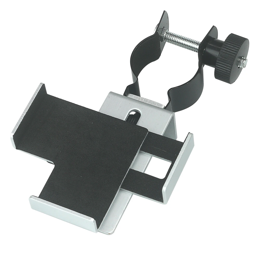 EYSDON 24 ~ 38mm metalowy adapter do smartfona do mikroskopu lornetka luneta monokularowy teleskop złącze uchwyt na telefon komórkowy — zdjęcie 2