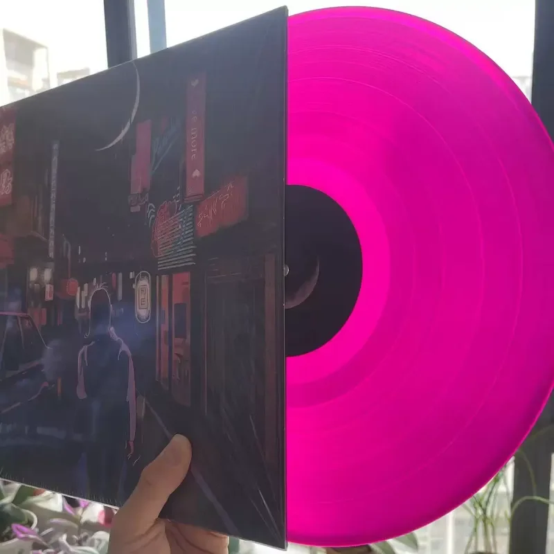 Fuchsia Glue Korean Band Dosii Vinyl LP Record for Fans