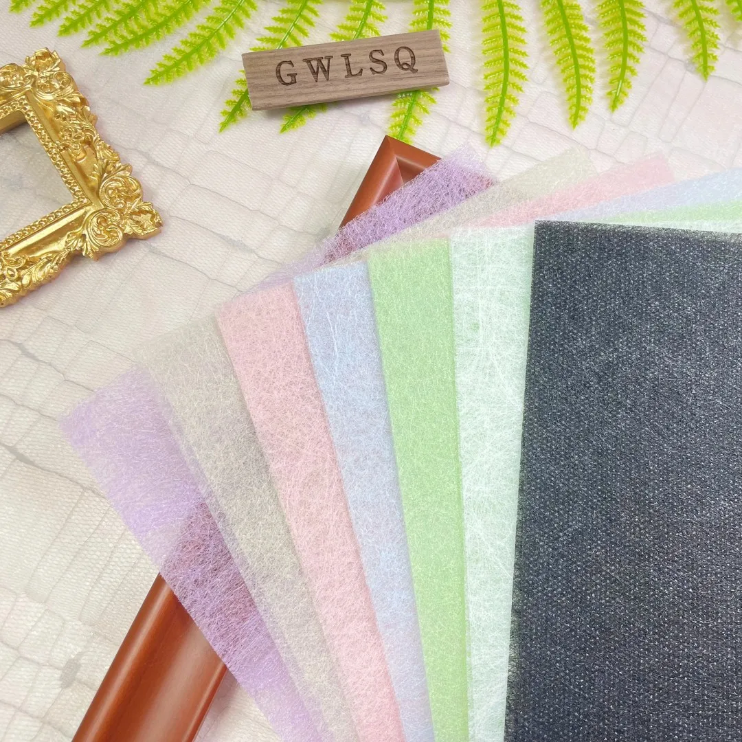 10Pcs Non-Woven Scrapbook Decoration Paper DIY Diary Collage Journal Tissue Paper Origami Christmas Small Gift Wrapping Paper