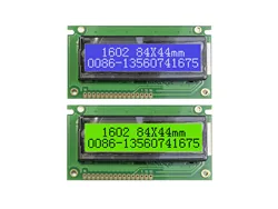 1602 16 x2 modulo Display LCD 84x44mm LC1623 invece WH1602A AC162D LMB162H BC1602H buona qualità