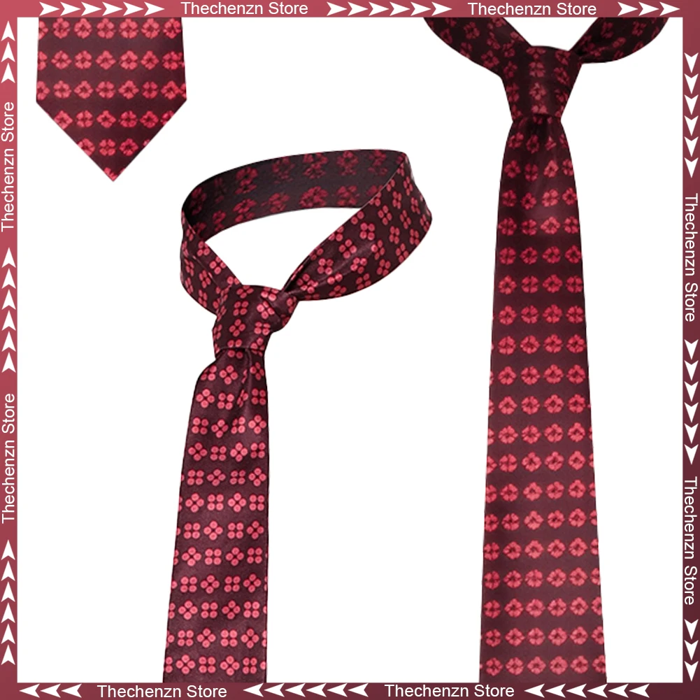 

Fancy Dress Noir Ben Reilly Tie Cosplay For Men Necktie Movie Superhero Costume Accessories Halloween Adult Man Party Prop Gift