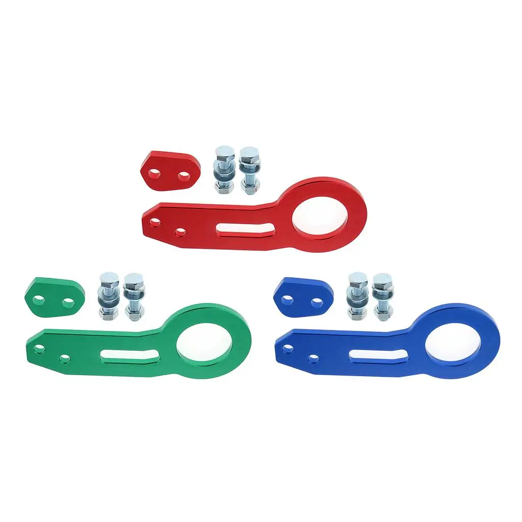 

Universal Aluminum Tow Hook Trailer Ring Adjustable Car Tow Bar for Vehicle SUV Truck Trunk