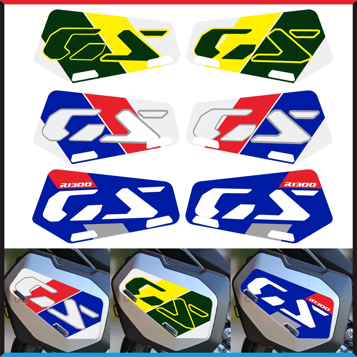 

For R 1300 GS R1300GS Trunk Luggage Panniers Side Top Cases Suitcase Protector Stickers Decals 2024 2023