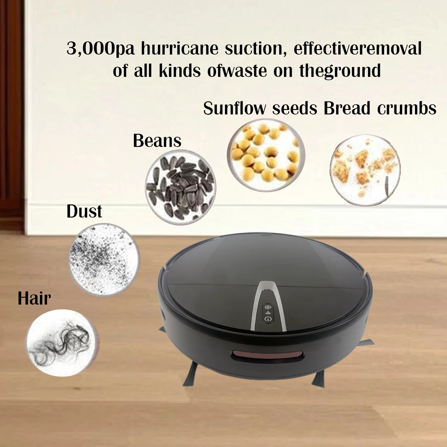 3800PA odkurzacz robot inteligentny pilot bezprzewodowe automatyczne ładowanie zamiatanie czyszczenie podłóg planowany odkurzacz do domu