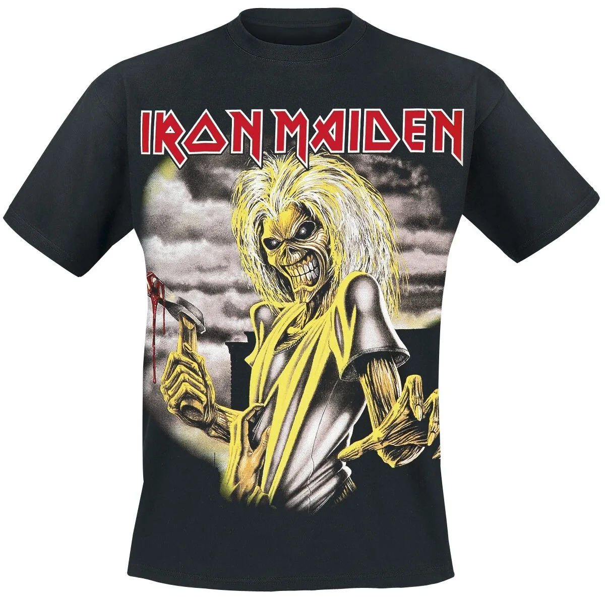 

Iron Maiden Rock Art Tee Ideal for Enthusiasts Who Appreciate Heavy Metal Legacy and Edgy Style in Casual T-Shirts