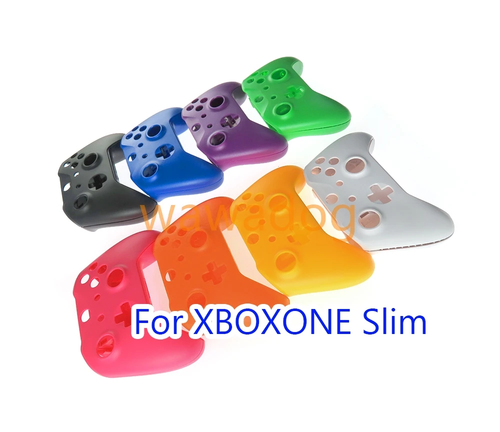

8 комплектов, красочный модный корпус с передней верхней ручкой, чехол для контроллера XBox One Slim XBOXONE S с кнопкой