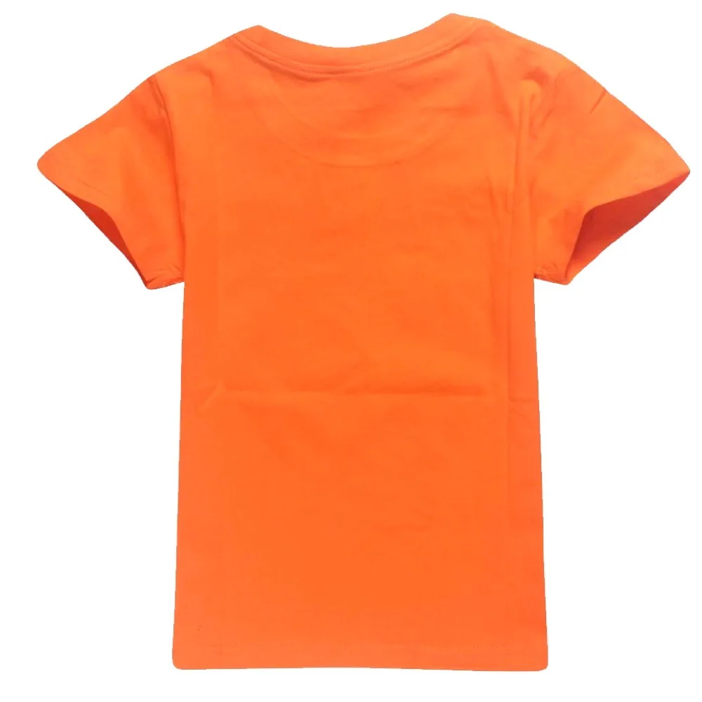 Geometry Dash TShirt Kids Cartoon Clothes Boys 100% Cotton T-shirt Children Fashion Clothing Toddler Girls Short Sleeve Tops