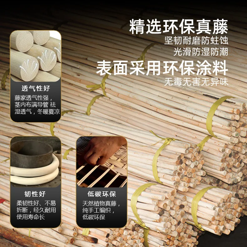 Sedia per il tempo libero con balcone esterno reclinabile con sedia a dondolo in rattan personalizzata