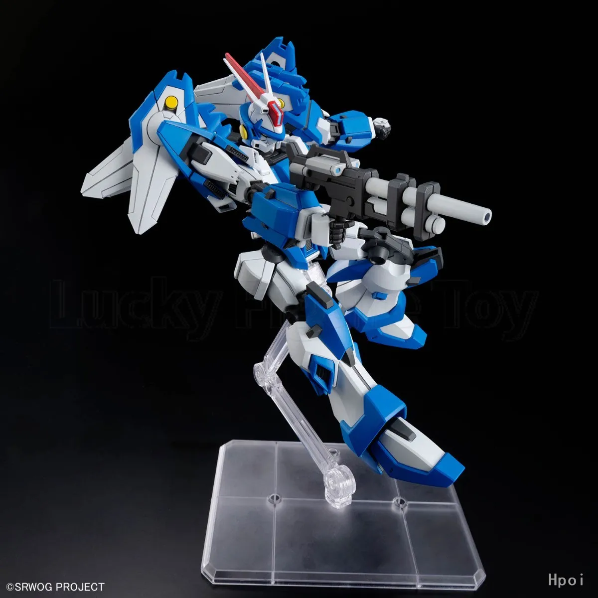 【الأصلي】BANDAI HG Super Robot Wars OG Ashsaviour Mecha-Assembled Action Figure Model Toy