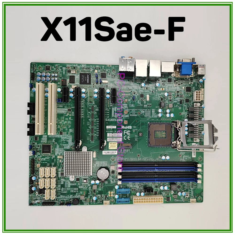 C236 Chipset For Supermicro Workstation Motherboard E3-1200 V5/V6 6th/7th Gen. i7/i5/i3 Series LGA1151 DDR4 X11Sae-F