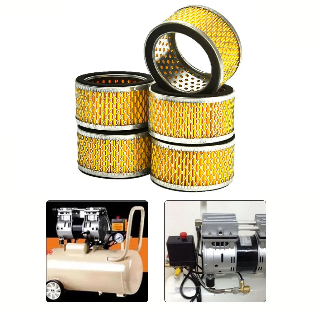 

Compressor Intake Filter Air Compressor Filters 5 Pcs Filter Set Compatible With Blowers For Industrial Equipment