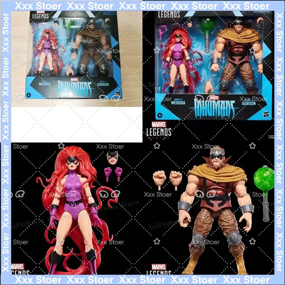 

Набор из 2 фигурок Hasbro Marvel Legends: Медуза и Горгон, 6 дюймов, для коллекции Marvel Legends