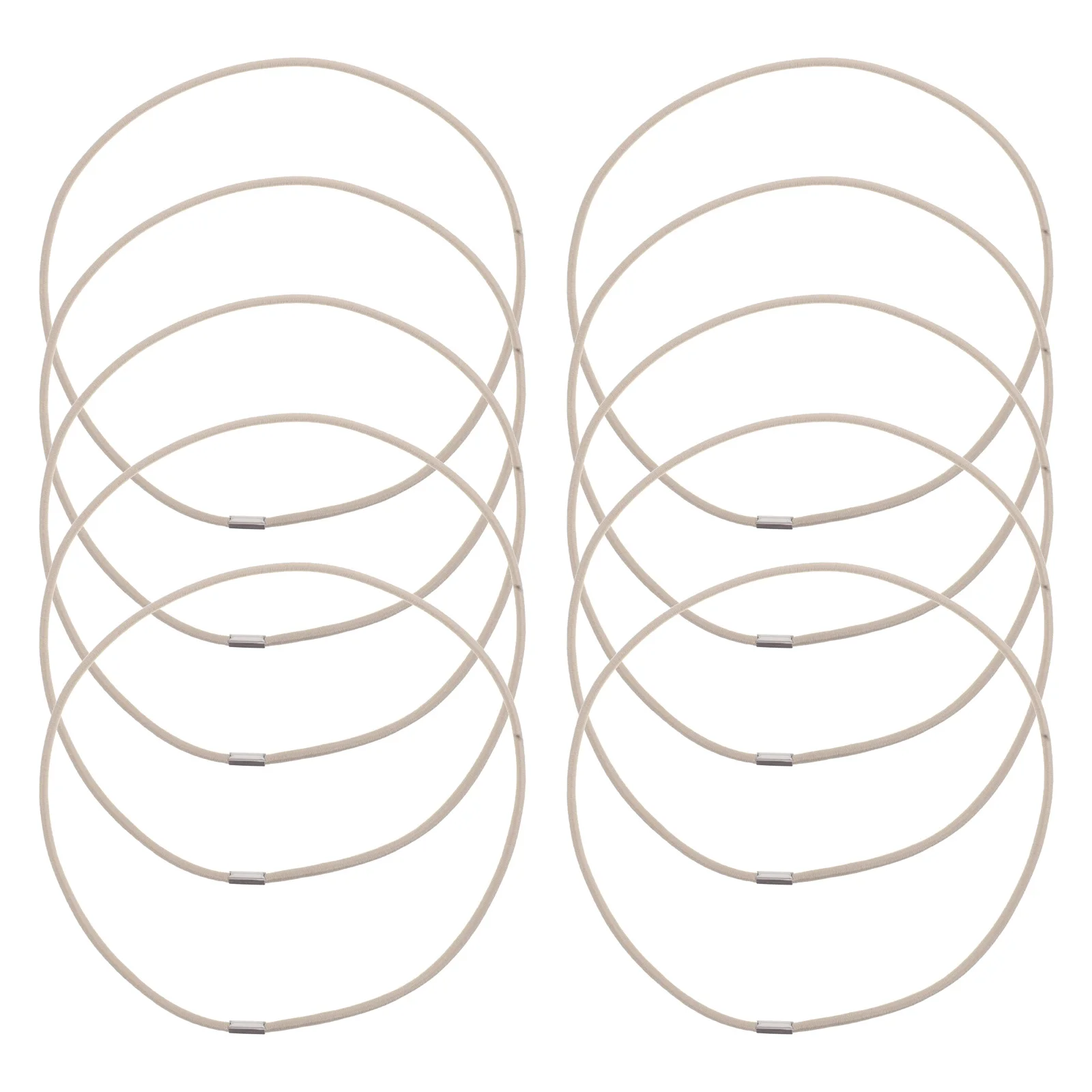 

10pcs Microphone Shock Rubber Bands Elastic Suspension Replacement For Condenser Mic Clamp Desk Mount Vibration Isolation Noise