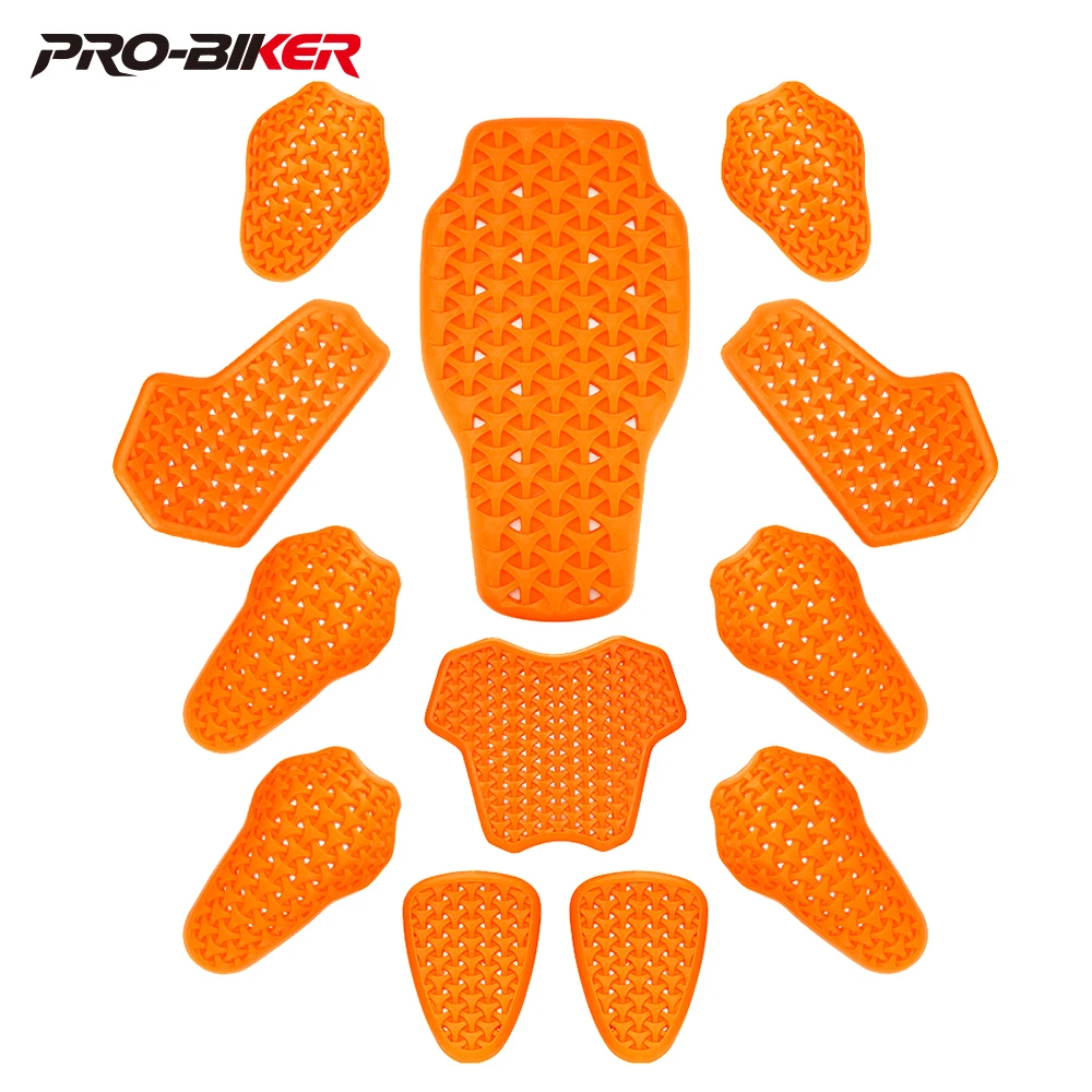 

Motorcycle Armor Back Spine Protective Pad Protection Moto Jacket Anti-Shock Motorcycle Shoulder Elbow Back Protection Pad Anti