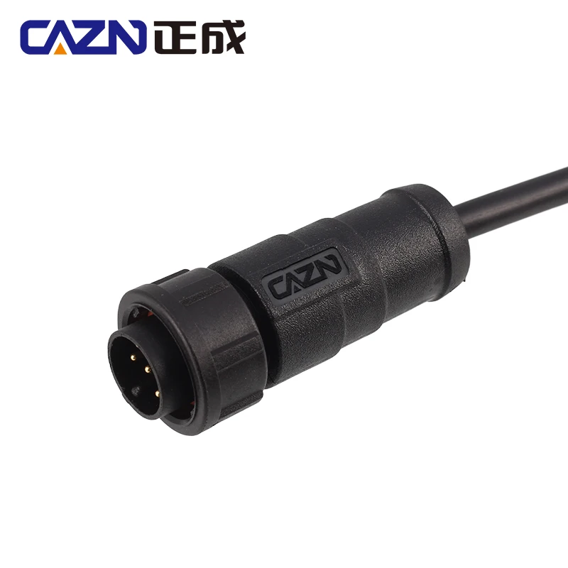 

IP67 IP68 E10 Straight Male Female Overmolded Plug Bayonet-Type 2-12 Pin 5/8"-27UNS U.S. Standard Screw PVC PUR Industry Cable