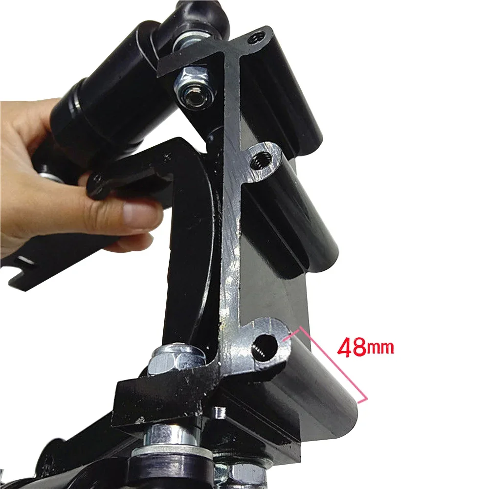 10 Inch Electric Scooter Rear Fork Folding Replacement Driving Accessories Shock Absorber  Axle Modified