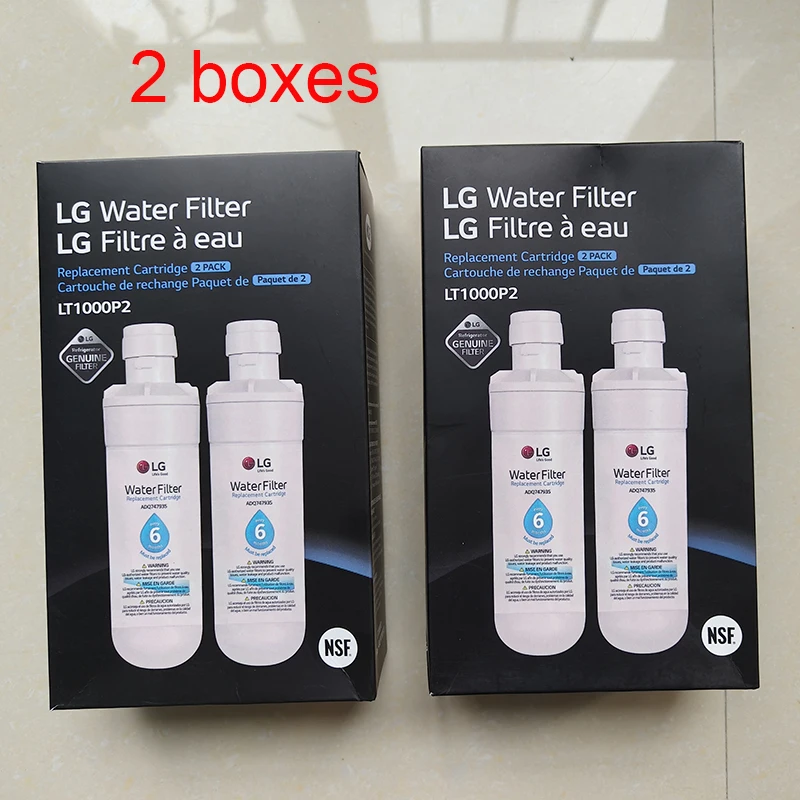 LT1000P ADQ747935 لـ LG LT1000P/PC/PCS فلتر مياه الثلاجة، LMXS28626S، LFXS26973S، MDJ64844601، ADQ74793501، ADQ74793502