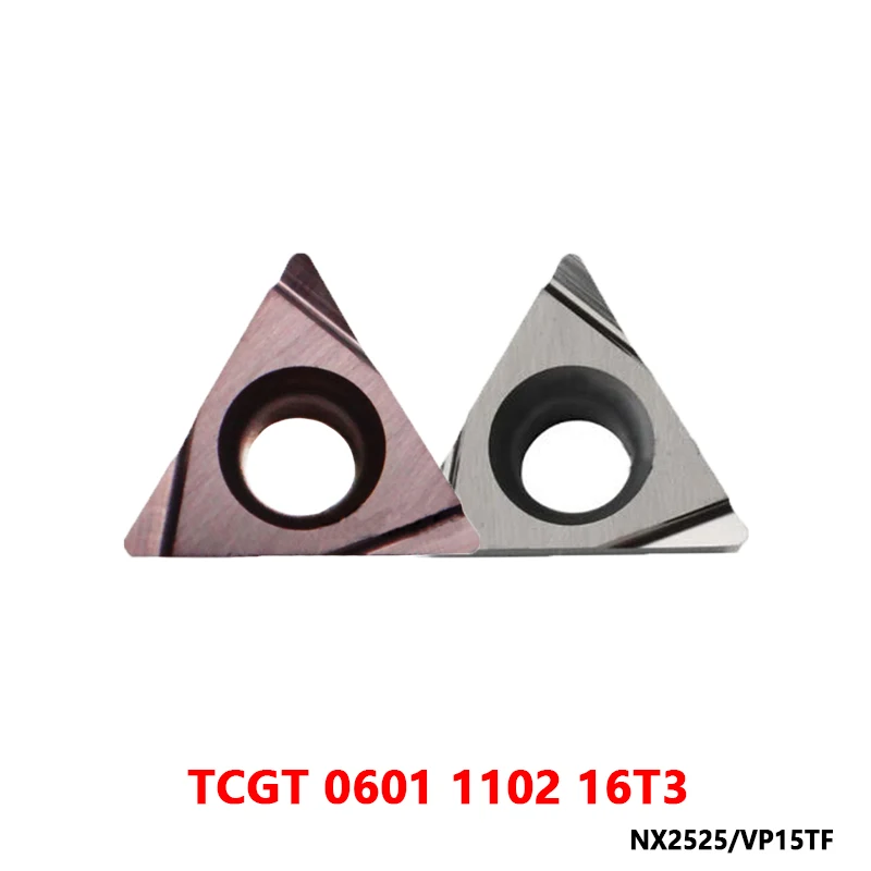 

TCGT 110208 L Original TCGT060102 TCGT110208 TCGT060104 TCGT16T302 L-F AZ NX2525 VP15TF Carbide Inserts Machine Turning Tools