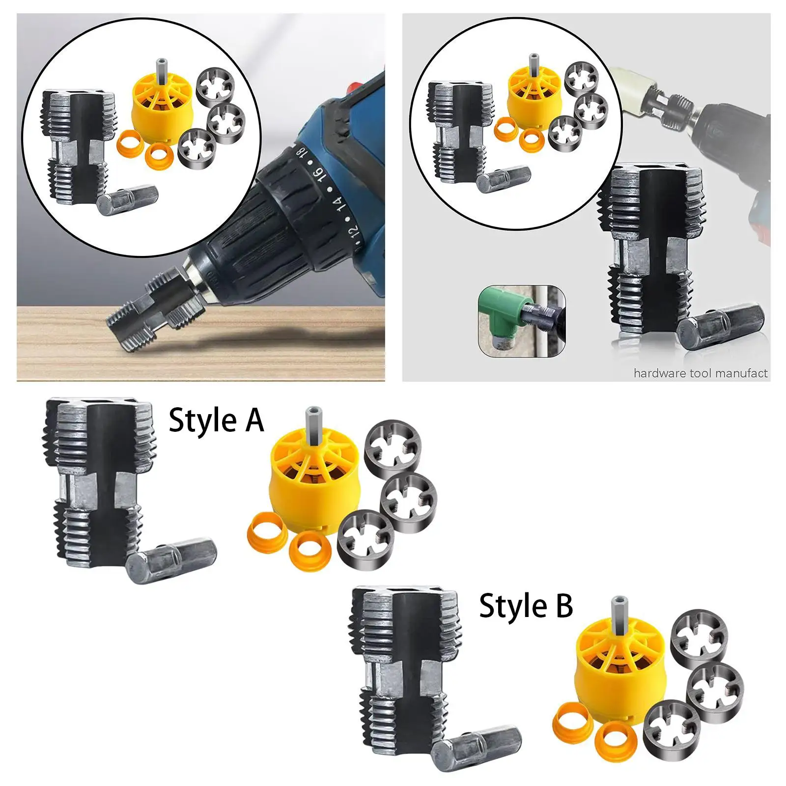 PVC-Rohr-Einfädel-Set, intern, multifunktional, manuell, praktisch, elektrisch