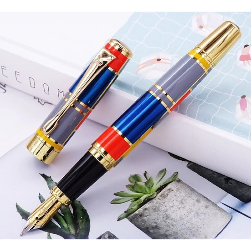 

A+ Hero Colorful Fountain Pen, Medium Nib Fashion Design Advanced Gift Pen