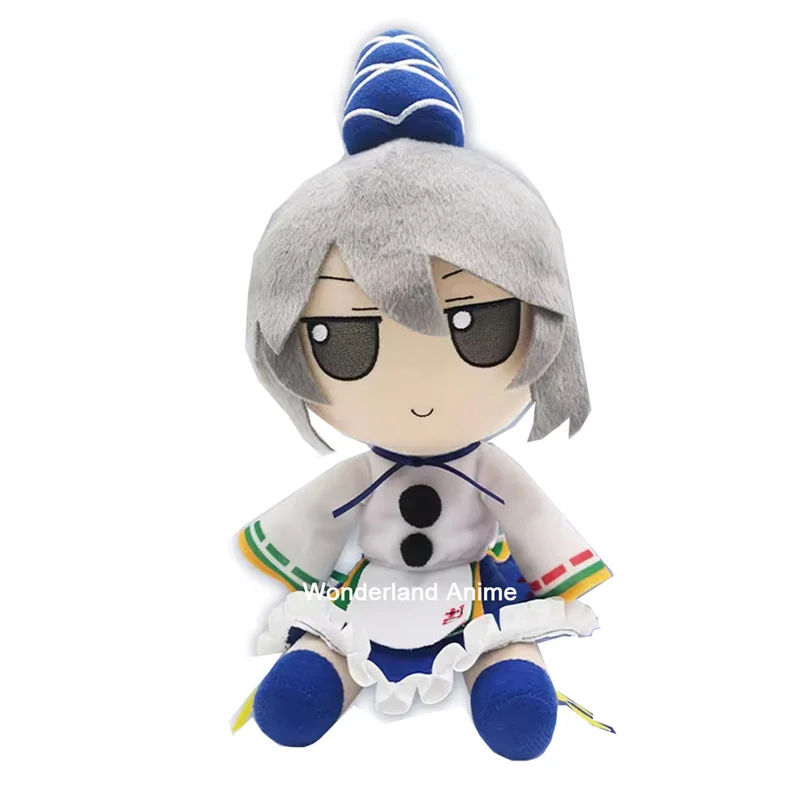 

Mononobe no Futo Plush Fumo Cosplay Touhou Project Anime Sitting Style Game Pillow Costume Props Kids Fans Birthday Collect Gift