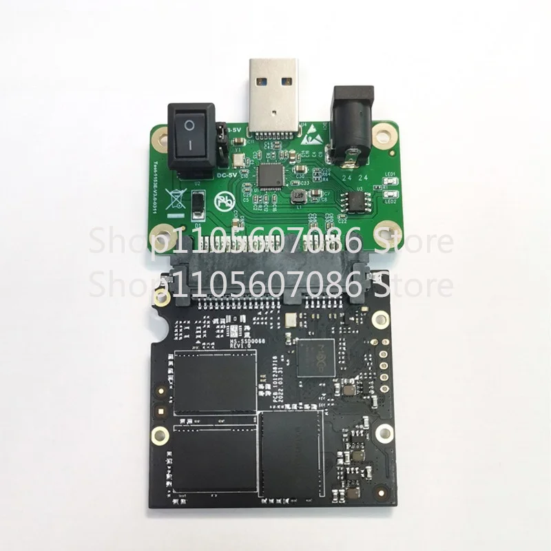 USB To SATA Adapter Board Solid State Drive SSD Mass Production Test Repair Tool ASM1153E