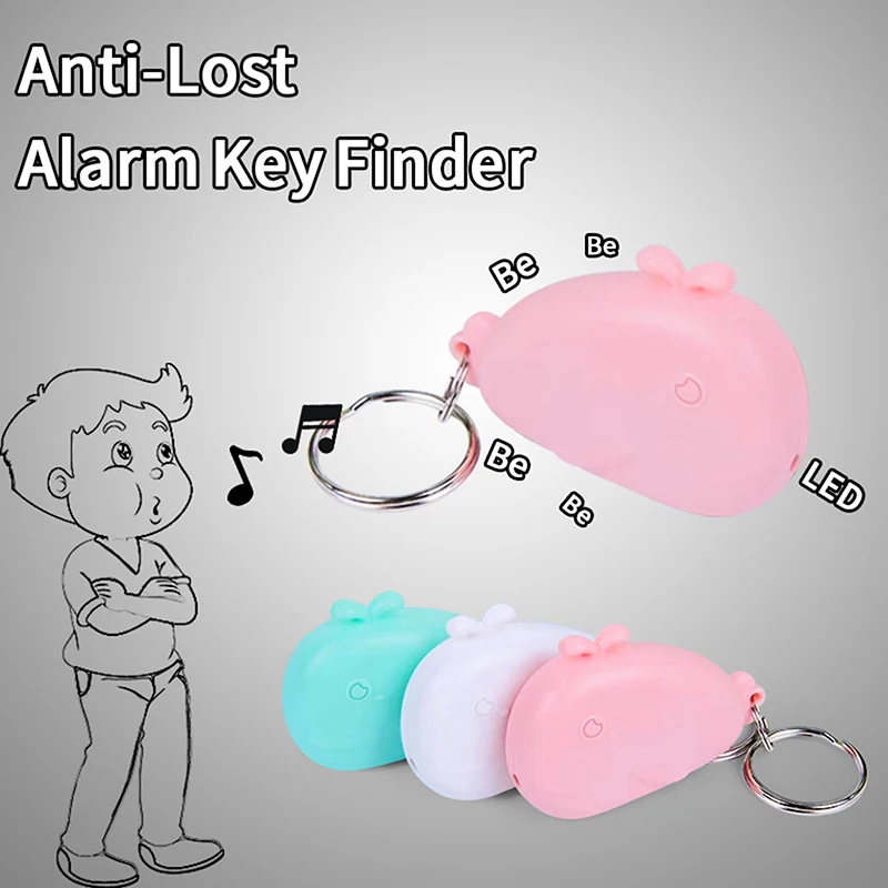 Mini Portable LED Flashlight Keychain Pendant Cartoon Whale Anti-Lost Keychain Creative Backpack Decoration Accessories Gifts